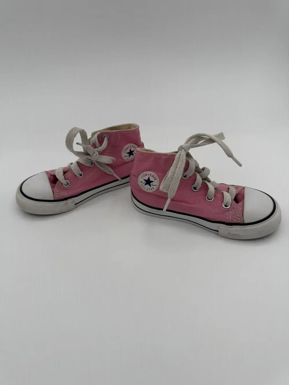 Infant Pink Converse Chuck Taylor All Star High Top Sneaker Size 8